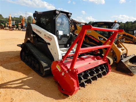 terex skid steer with forestry mulcher|pt 30 terex for sale.